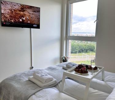 Nowy Port Apartment | Maya's Flats & Resorts 100 SEA VIEW - 3 pokojowy apartament na Letnicy