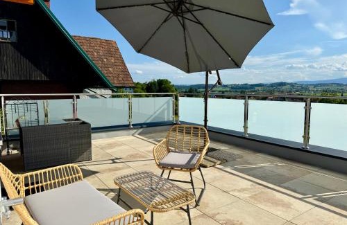 Dobl Apartment | Mc Home Neues und sonniges Doppelhaus, Top 1 mit grosse Terrasse und E-Ladestation in Dobl bei Graz