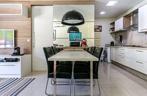 Itacorubi Apartment | Me2 | APT 1Q | Modern, COMPLETE close to downtown and beaches in a complete infrastructure condominium #ITAA07