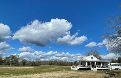 South Carolina Lakes & Blackwater Rivers Cabin | MEADOW LODGE @ Whisper Farm: Gorgeous Southern Lodge,100 Ac w Horses, dogs ok!