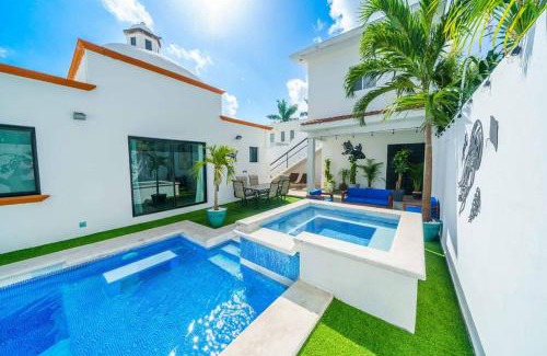 Cancun Villa | Medusa Private Pool - 4 Bedroom Villa Prime