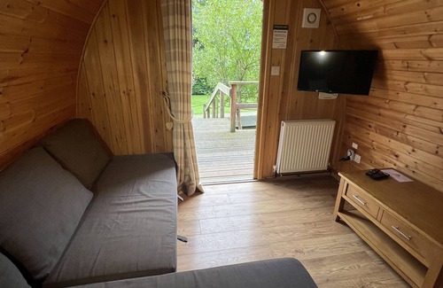 Marshbrook Cabin | mega pod 2 - a mega pod that sleeps 4 guests in 1 bedroom