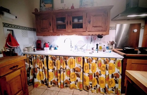 Gagnieres House | Mes Maisons Charming 3-bedroom Gite with AC, fitness room in delightful Cevennes