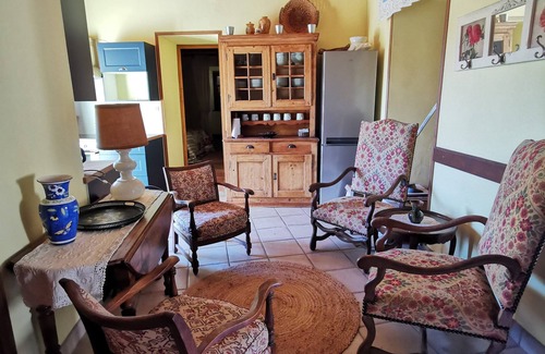 Gagnieres House | Mes Maisons Charming 3-bedroom Gite with AC, fitness room in delightful Cevennes