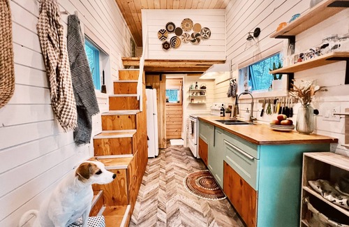 Mauricie Cabin | Micro house with spa, trails and wild river!