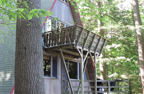Center Harbor House | Mid-Century A-frame On Big Squam Lake.