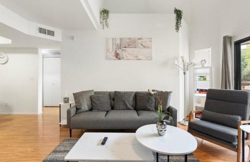 Paradise Valley Village Apartment | Mid-Century Duplex with Private Balconies