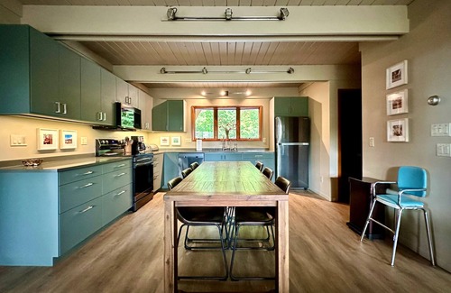 Ellison Bay House | Midcentury Modern A-Frame on the Bluff