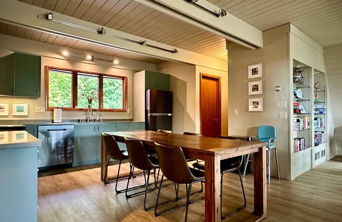 Ellison Bay House | Midcentury Modern A-Frame on the Bluff