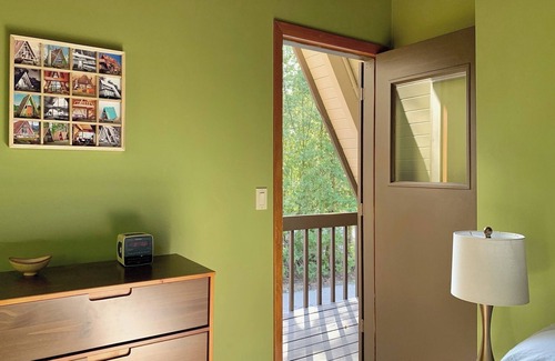 Ellison Bay House | Midcentury Modern A-Frame on the Bluff