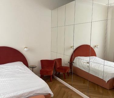Centrs Apartment | MIRO Rooms Skolas - quiet chic, free parking, self check-in