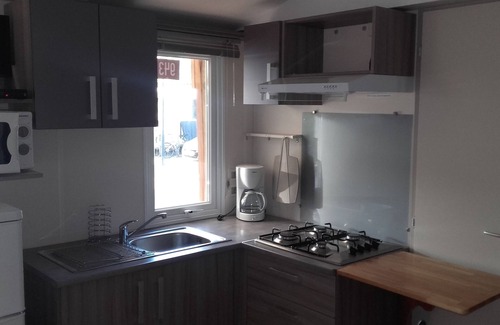 Lit-et-Mixe House | Mobil home 3 bedrooms (6 people) in 5-star campsite