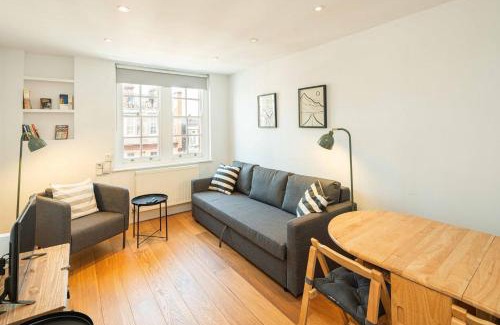 St. Pancras Apartment | Modern 1-Bed Flat in Central Bloomsbury