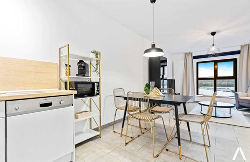 Esch-sur-Alzette Apartment | Modern 1BR with Balcony in Vibrant Esch-Belval