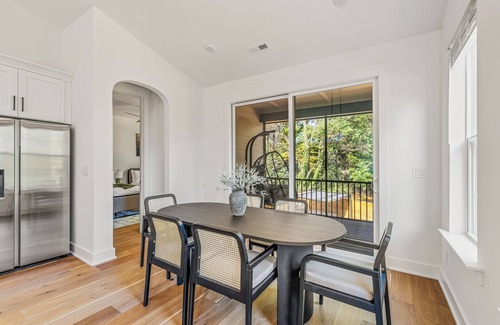 Charlotte Apartment | Modern 4BR Home Near Uptown & Camp North End- Sleeps 12, Sports-Themed Game Room