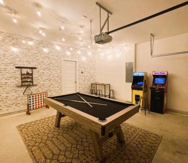 Cullman House | Modern 4BR Home with Game Room and Fire Pit - Near Downtown Cullman