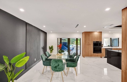 Ludlam House | Modern 6BR Oasis w/Pool, BBQ & Games for All Ages