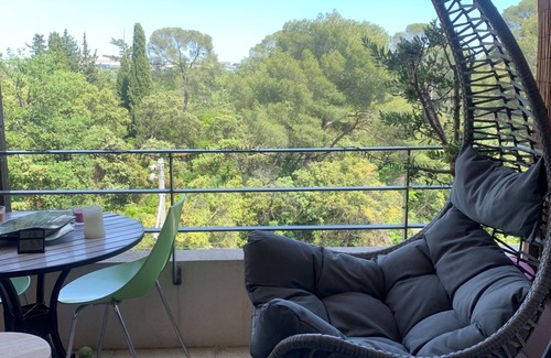 Juvignac Apartment | Modern apartment with large terrace ideally located in Montpellier