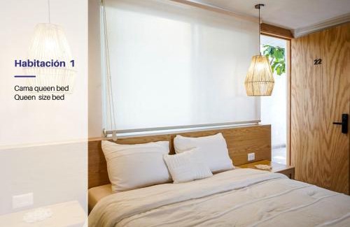 La Cruz Apartment | Modern Apartment with Home Office in Prime Location