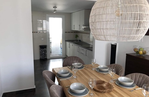 Cala Vadella House | Modern villa with private pool, BBQ and sea view