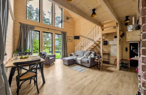 Nieporet House | Modern Farmhouse Zegrze - Domek w lesie, Sauna, blisko Zalewu - by Rentujemy