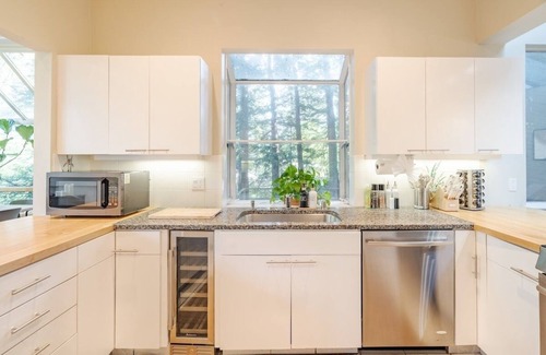 Mill Valley House | Modern Glass Treehouse Refuge in Redwoods