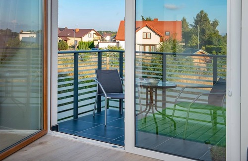 Puck Apartment | Modern holiday flat with a balcony only 500 meters from the beach and the ocean