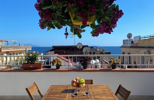 Pozzuoli Apartment | Modern Penthouse with Stunning Ocean View of Capri and the Gulf