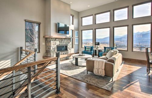 Eden House | Modern Townhome with Mtn Views Less Than 7 Mi to Ski Resorts
