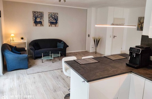 Muerlenbach Condo | Modern vacation apartment surrounded by nature