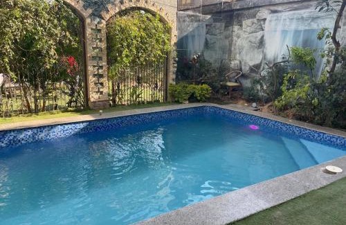6th of October City Villa | modern villa with coverable pool sheik zayed