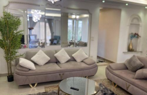 6th of October City Villa | modern villa with coverable pool sheik zayed