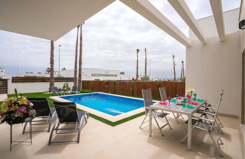 Lo Rufete Villa | Modern Villa with Private Pool (Heated on Req) on Vistabella Golf, near Alicante