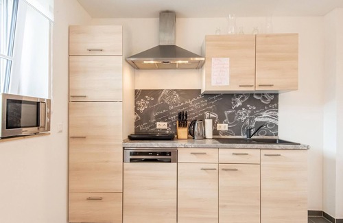 Haunsheim Apartment | Moderne Ferienwohnung in Haunsheim mit Terrasse