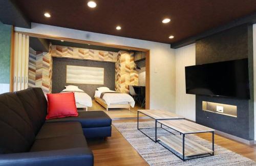 Minami Apartment | MolinHotels201温泉付き別荘 -アクティビティを満喫できる札幌定山渓-2LDK W-beds2&S-beds4