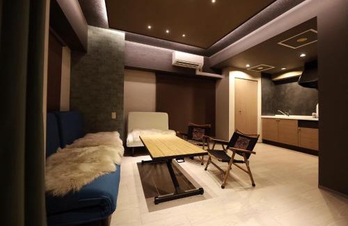 Minami Apartment | MolinHotels206-札幌市定山渓天然温泉に紅葉シーズン到来-K-bed1 & S-bed3