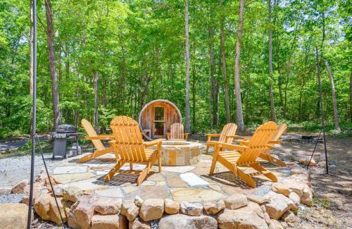 Monteagle House | Monteagle Cabin with Swim Spa, Sauna and Fire Pit!