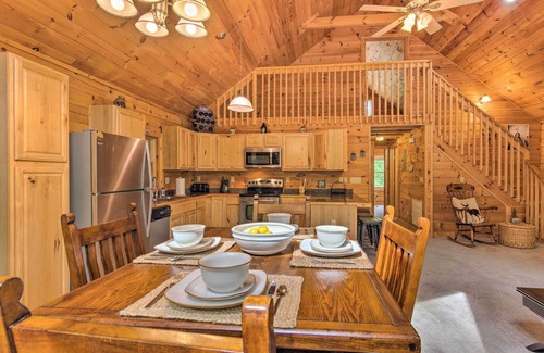 Lake Lure Cabin | 'Moonshine Manor' Cabin w/Hot Tub, Near Lake Lure