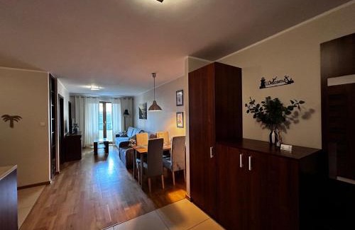 Jastrzebia Gora Apartment | Morska Ballada apartament 43m2 przy morzu, garaż, basen, sauny