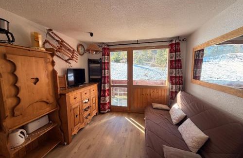 Meribel-Mottaret Apartment | Mottaret Cimes 2- Studio cabine - Pied des pistes - Sud