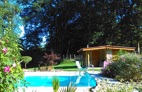 Saint-Cricq-Villeneuve House | Moulin de Saint Cricq, Unusual cottage by the river with swimming pool and sauna