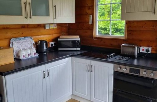 Bronaber Cabin | Mountain View 2 bed Log Cabin
