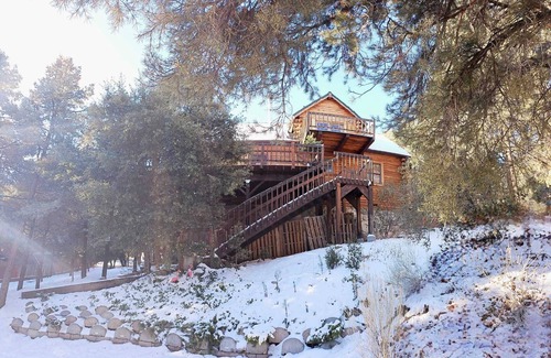 Frazier Park Cabin | Mountain Vista Hideaway: Glamping in Your Own Private Treehouse