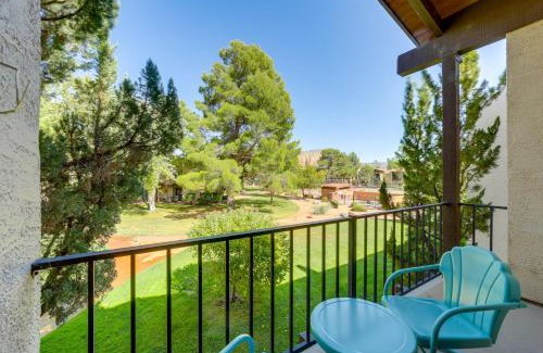 Oak Creek Apartment | Mtn-View Condo with Hot Tub Access in Sedona!