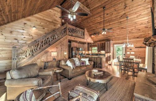 Morganton House | Mtn View Hot Tub Firepit Game Rm 10min to Blue Ridge