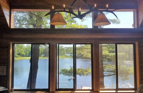 Stone Lake Cabin | Must See - Beautiful Lakefront Cabin - Stunning Year-Round Views - Private Lake!