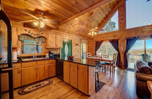 My Mountain Cabin | My Mountain Lookout- Screened Porch | Incredible Views | Pool Table