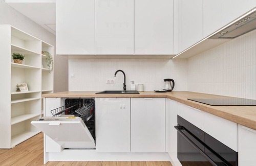 Krzyki Apartment | Na Grobli 36 | Functional Studio | Desk