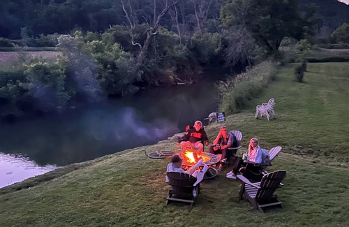 Wellsboro House | Nature's Edge-4 bedroom/2 bath serene getaway w/River & Firepit