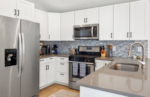 Shorewood-Tower Hills-Harbert House | Near Cherry Beach, New Hot Tub, Yard, Fire Pit, EV charger